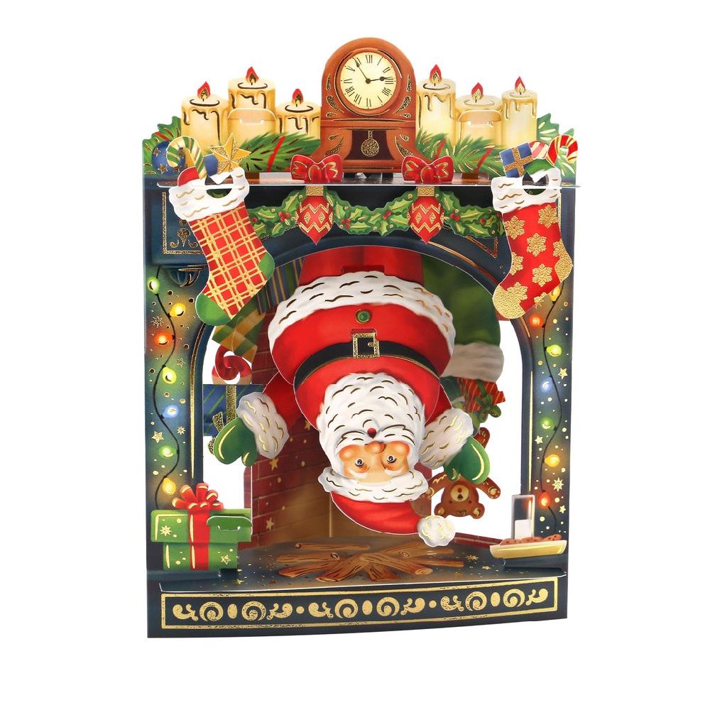 santoro london Swing Cards - Father Christmas