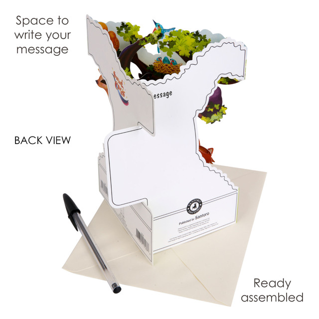 Santoro London Swing Cards - Forest Animals