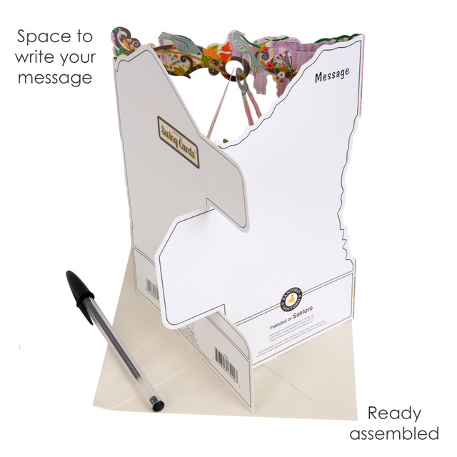 Santoro London Swing Cards - Hanging Basket