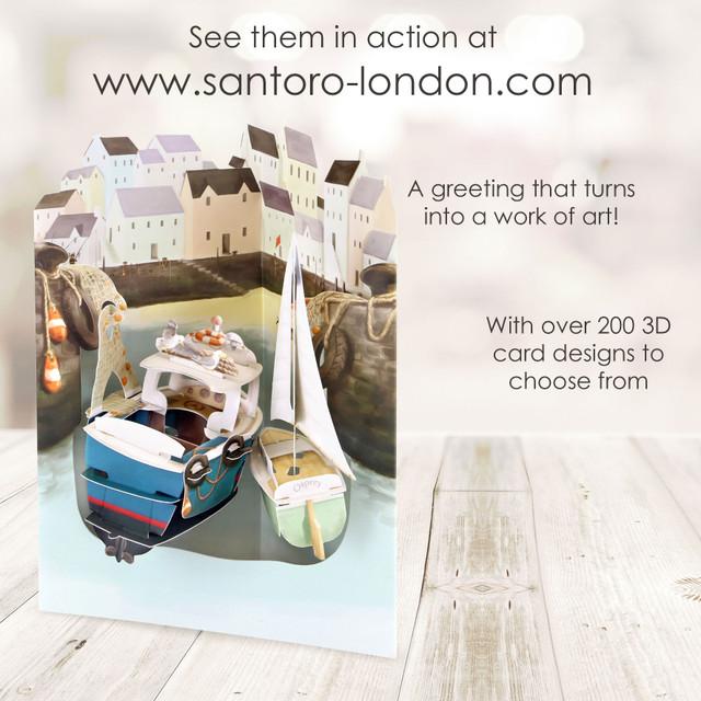 Santoro London Swing Cards - Harbour