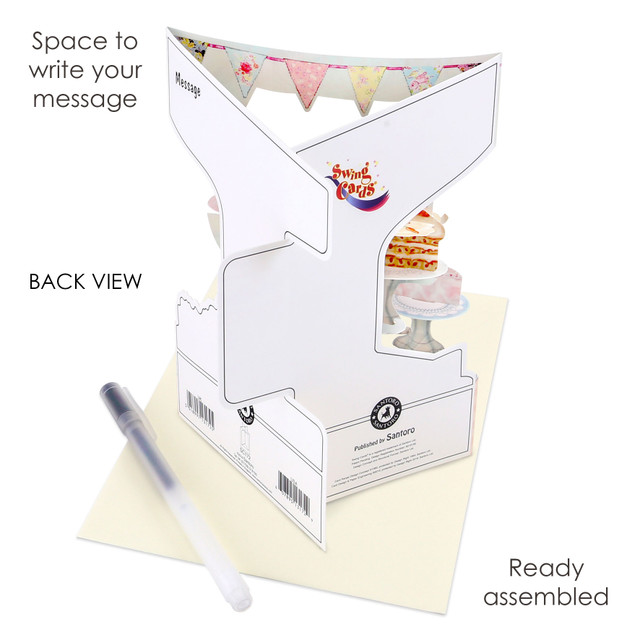 Santoro London Swing Cards - Home Baked Cakes