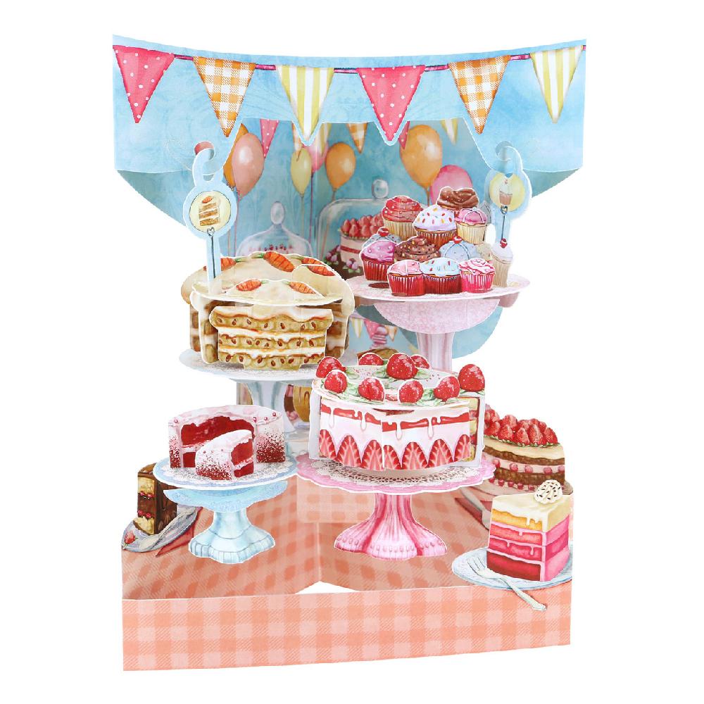 santoro london Swing Cards - Home Baked Cakes
