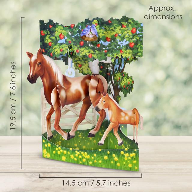 Santoro London Swing Cards - Horse And Foal