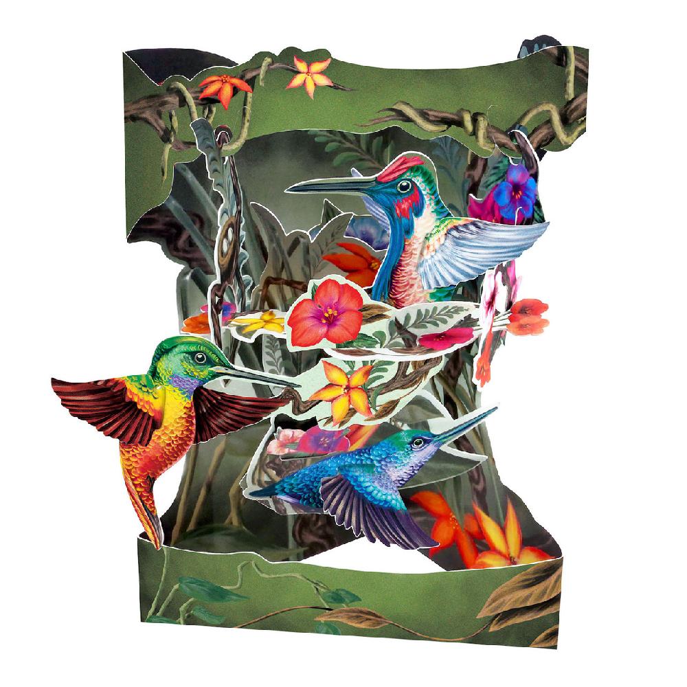 santoro london Swing Cards - Hummingbirds