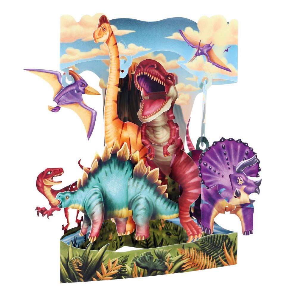 santoro london Swing Cards - Land of the Dinosaurs