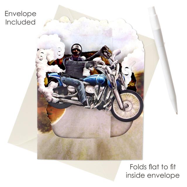 Santoro London Swing Cards - Motorbike