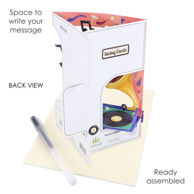 Santoro London Swing Cards - Music