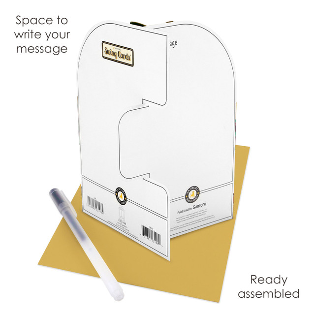 Santoro London Swing Cards - Poinsettia