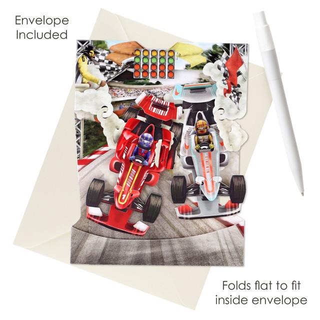 Santoro London Swing Cards - Racing Cars