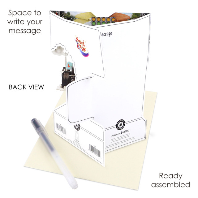 Santoro London Swing Cards - Racing Cars