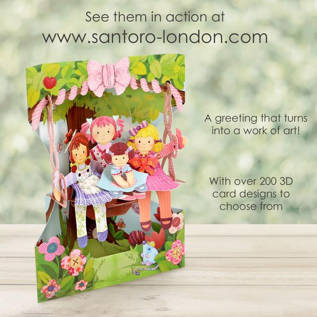 Santoro London Swing Cards - Ragdolls