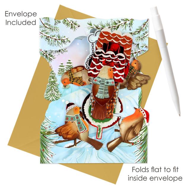 Santoro London Swing Cards - Robins