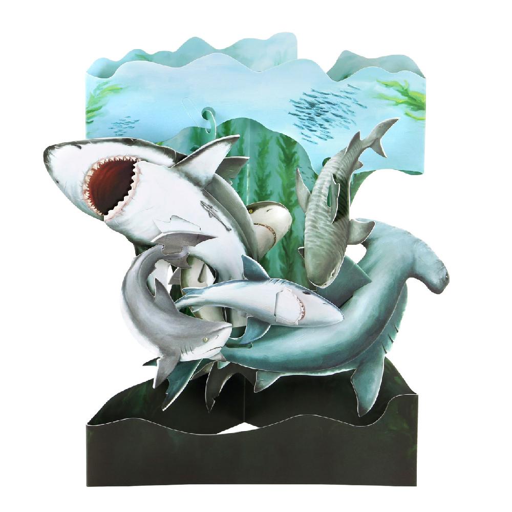 santoro london Swing Cards - Sharks