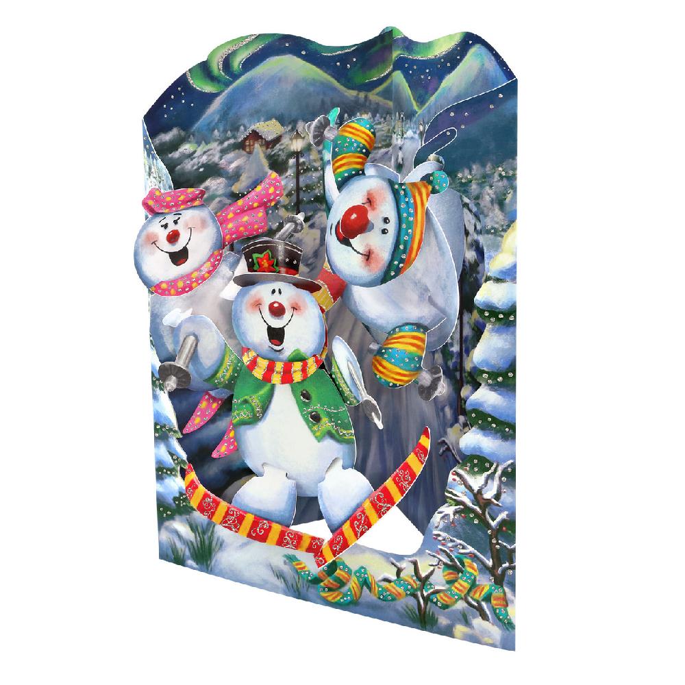 santoro london Swing Cards - Snowmen