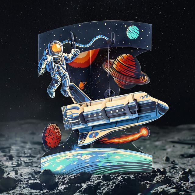 Santoro London Swing Cards - Space Shuttle