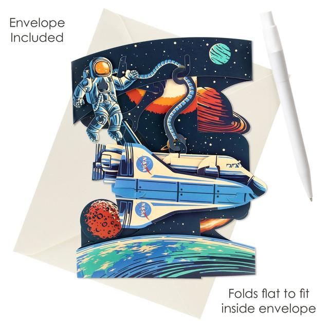 Santoro London Swing Cards - Space Shuttle