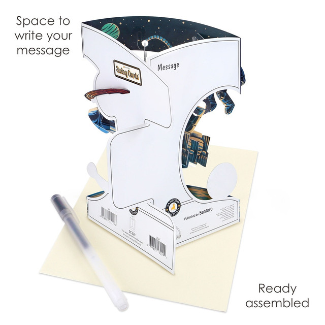 Santoro London Swing Cards - Space Shuttle