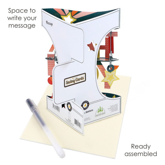 Santoro London Swing Cards - Thank You