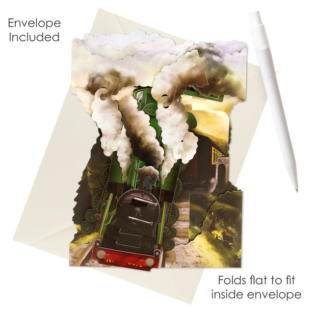 Santoro London Swing Cards - Train