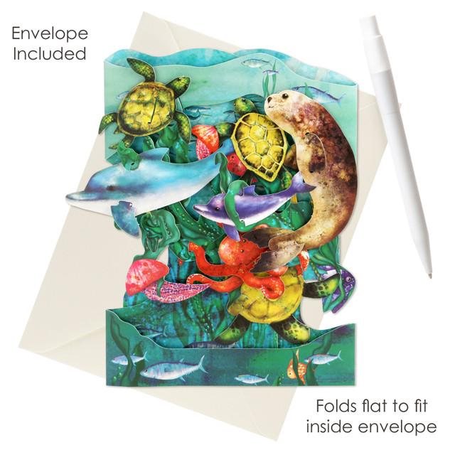 Santoro London Swing Cards - Underwater World