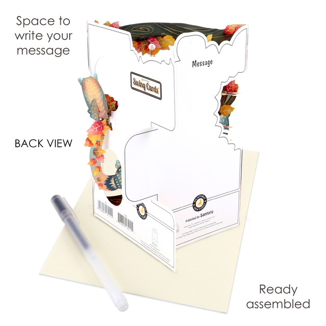 Santoro London Swing Cards - Woodland Owls