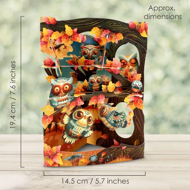 Santoro London Swing Cards - Woodland Owls