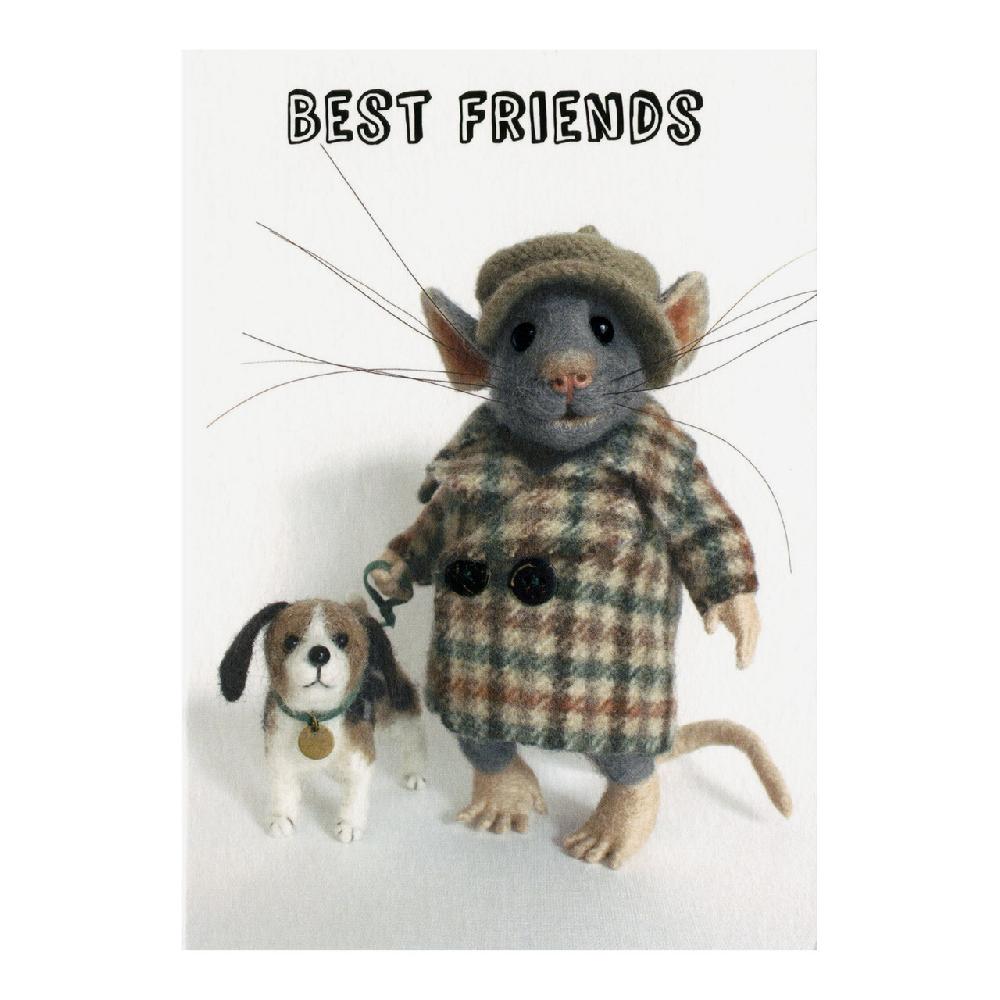 santoro london Tiny Squee Mousies - Best Friends