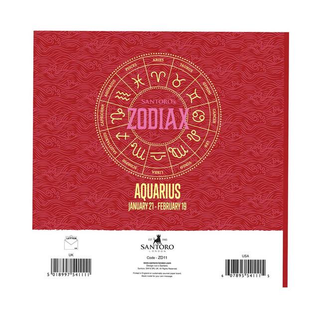 Santoro London Zodiax - Aquarius