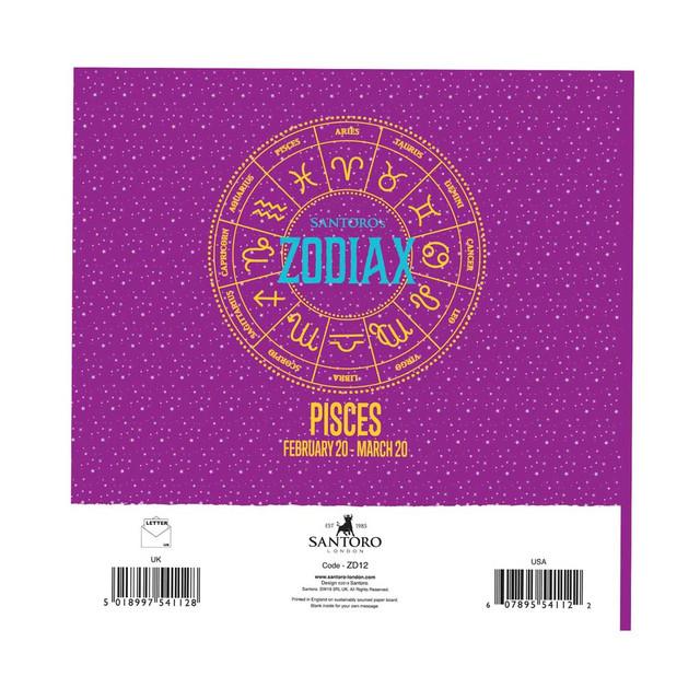 Santoro London Zodiax - Pisces