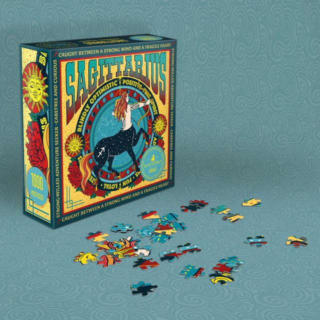 Santoro London Zodiax - Puzzle - Sagittarius