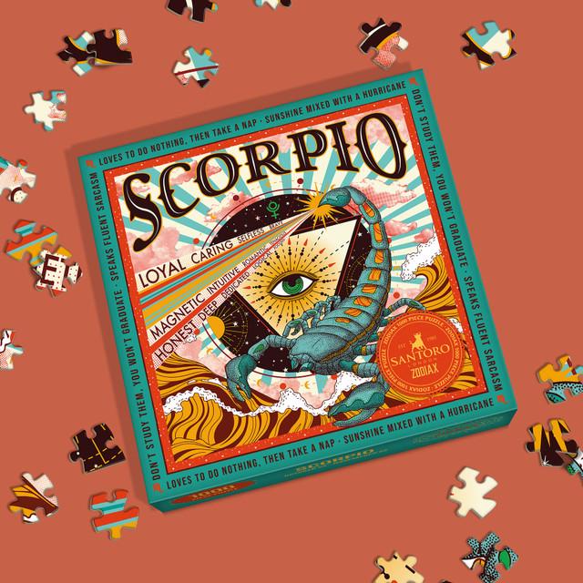 Santoro London Zodiax - Puzzle - Scorpio
