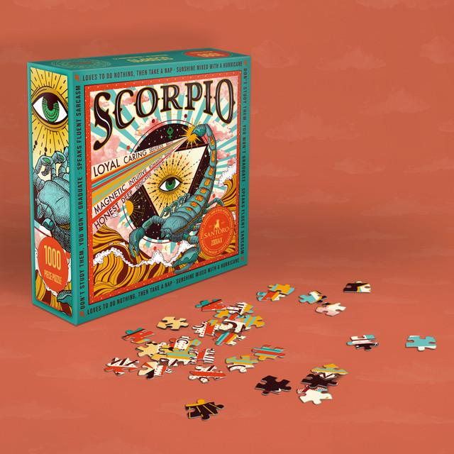 Santoro London Zodiax - Puzzle - Scorpio