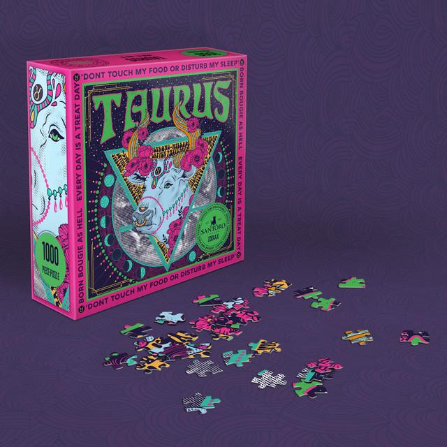 Santoro London Zodiax - Puzzle - Taurus
