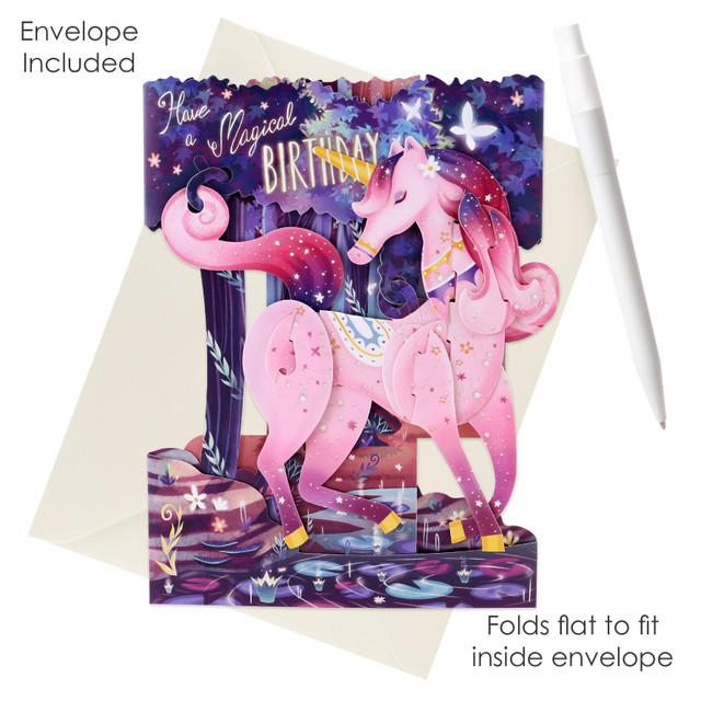 Santoro London Swing Cards - Magical Birthday (Unicorn)