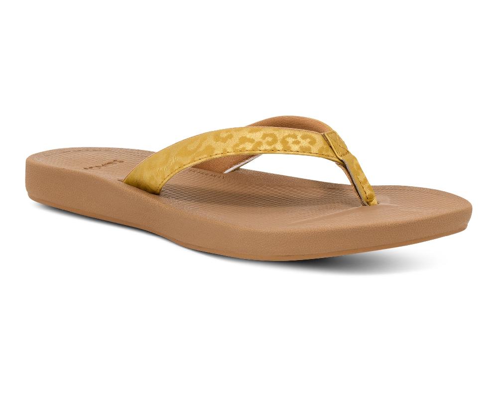 sanuk Cosmic Shores Leopard - Women