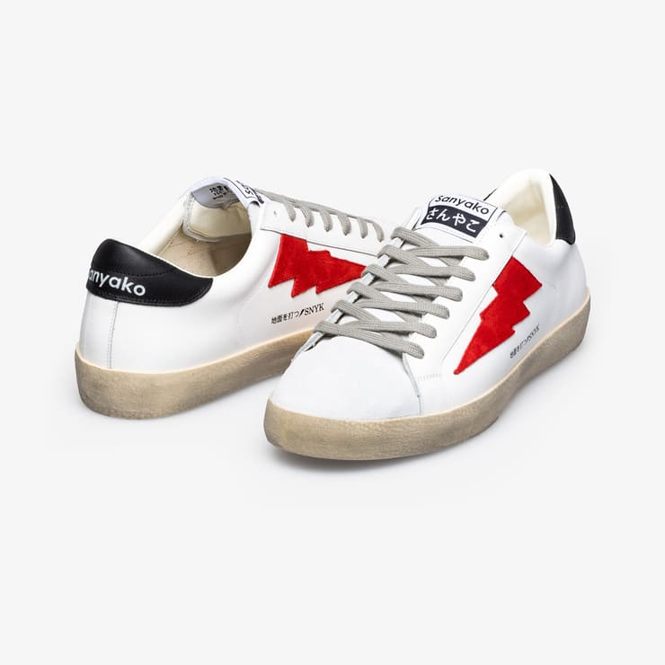 Sanyako Groundhitters White/Blood