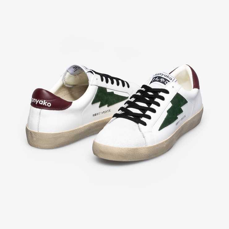Sanyako Groundhitters White/Dark Green