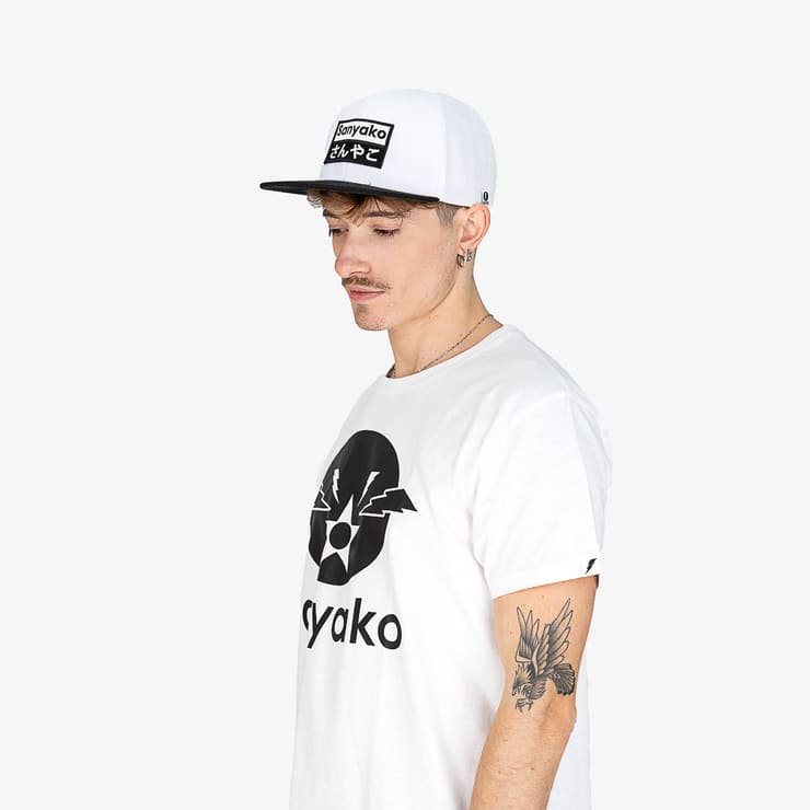 Sanyako Hat Snap Japan White/Black
