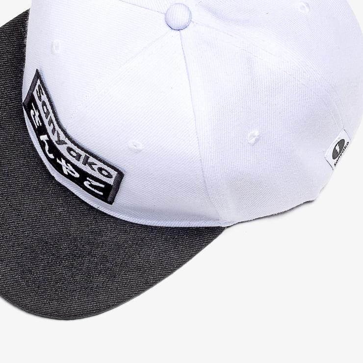 Sanyako Hat Snap Japan White/Black