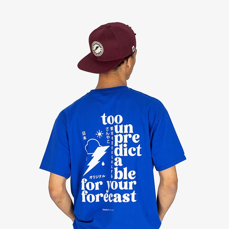 Sanyako Hat Snap Thunderbolt Burgundy