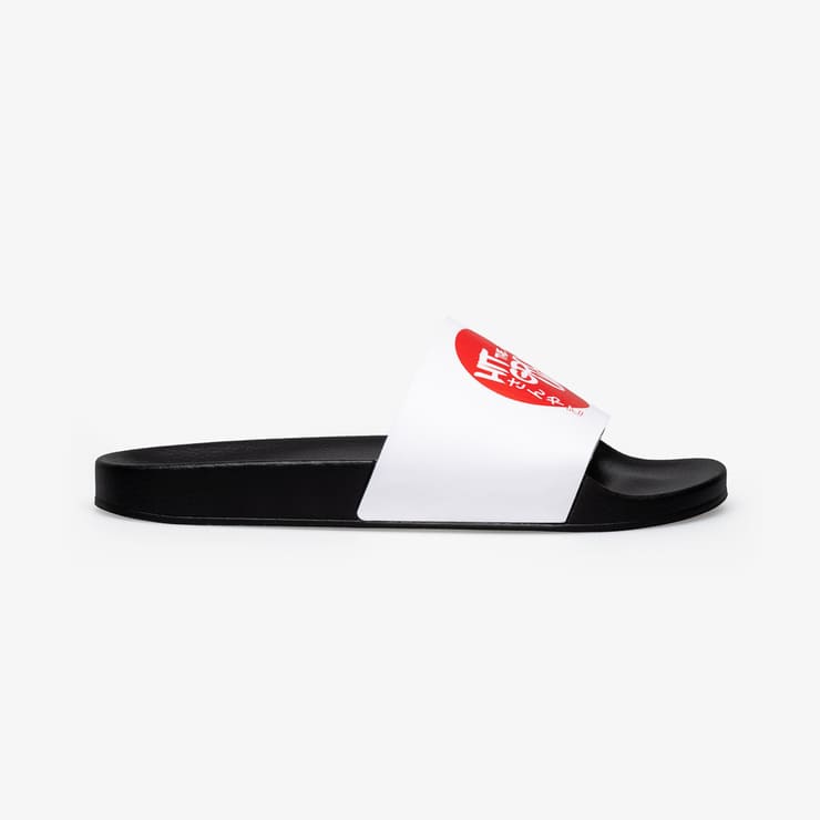 sanyako Hit the Ground Slide White/Red