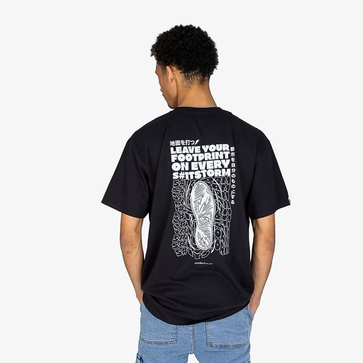 Sanyako OVERSIZED Footprint Sanyako Black