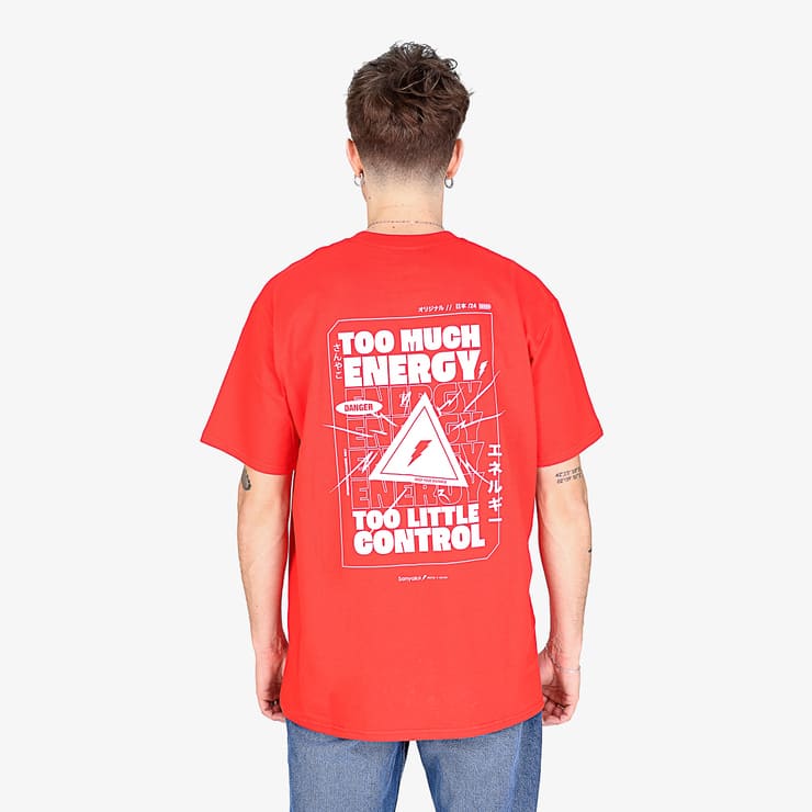 Sanyako OVERSIZED Too Much Energy Sanyako Red