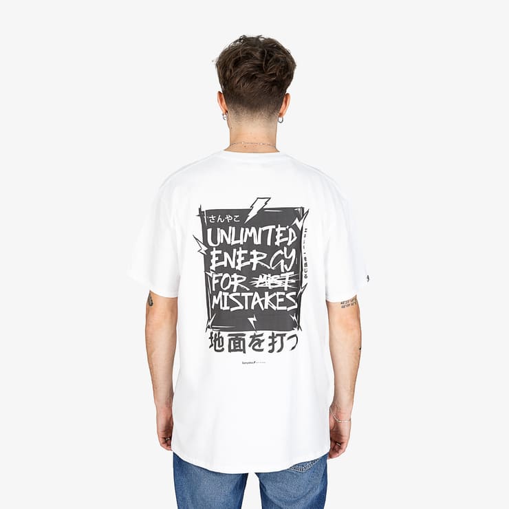 Sanyako OVERSIZED Unlimited Energy Sanyako White