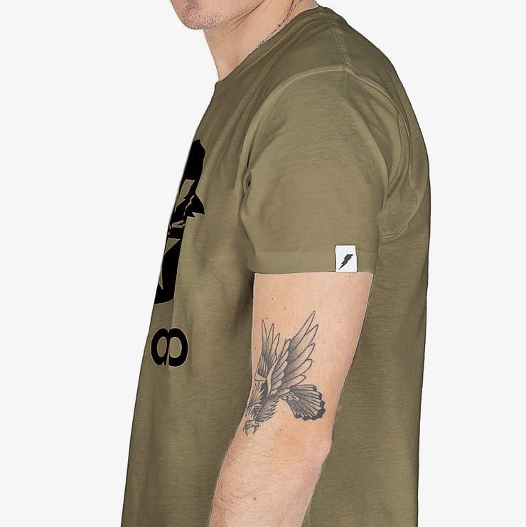 Sanyako Sanyako T-Shirt Classic Military/Black