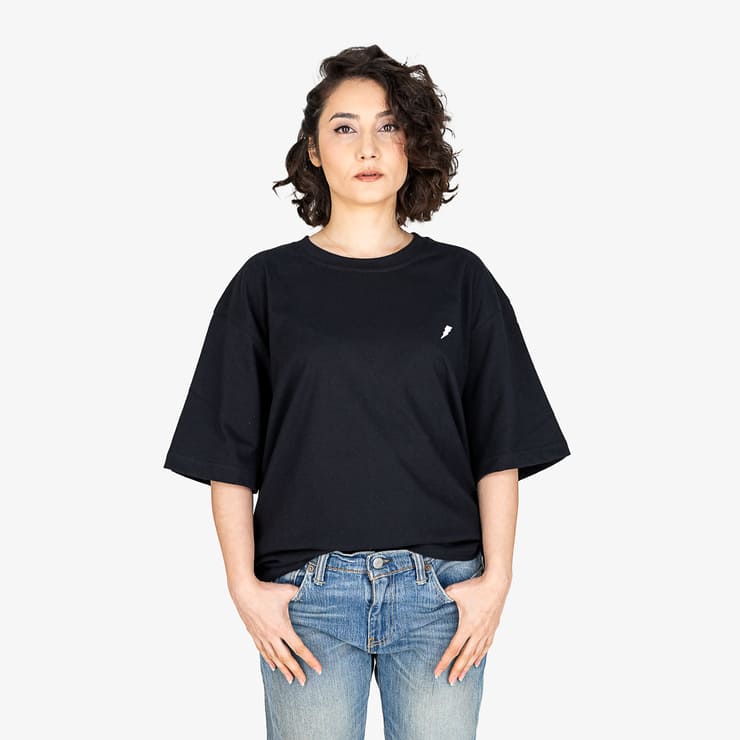 sanyako SUPER OVERSIZED Footprint Sanyako Black