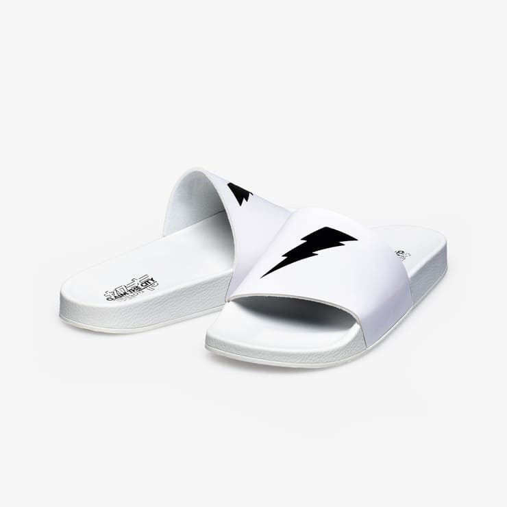 Sanyako Thunder Slide White/Black