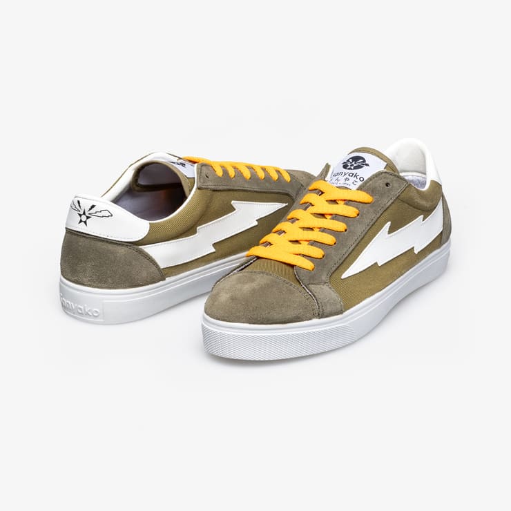 Sanyako Thunderbolt Military/White