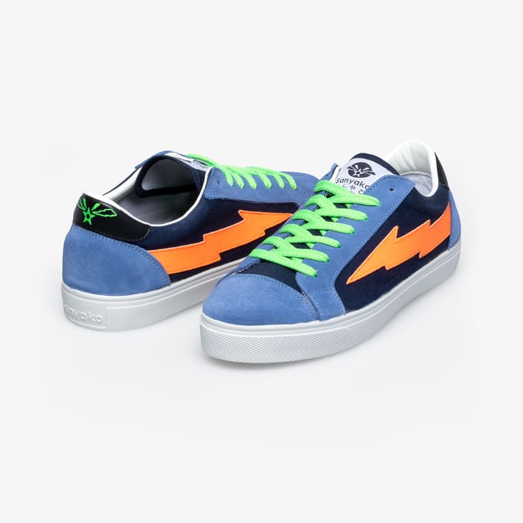 Sanyako Thunderbolt Navy/Light Blue/Orange