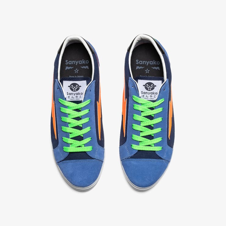 Sanyako Thunderbolt Navy/Light Blue/Orange